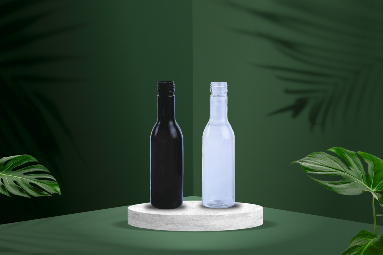 slim shape pet bottle 180ml